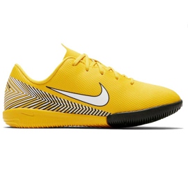 Nike Mercurial Vapor 12 Akatemian kengät Neymar Ic Jr AO2899-710 keltainen keltainen