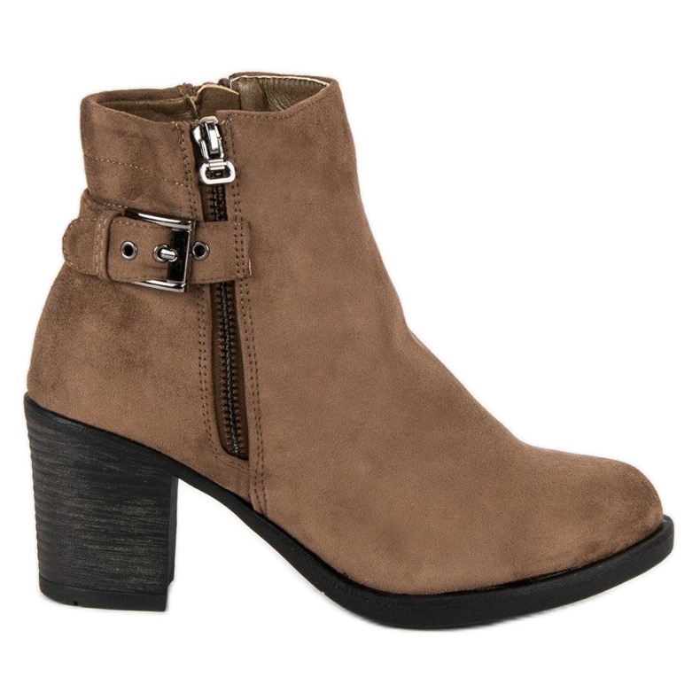 Small Swan Muodikkaat naisten saappaat ruskea