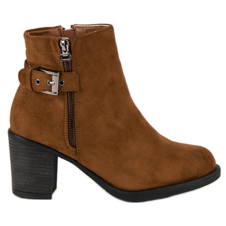 Small Swan Muodikkaat naisten saappaat ruskea