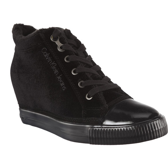 Calvin Klein Farkut Robina Velvet Blk musta