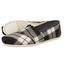 Toms Plaid naisten Classic Alpargata 926 musta harmaa