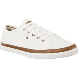 Tommy Hilfiger Ikoniikkinen Kesha Sneaker 121 Whisper White valkoinen