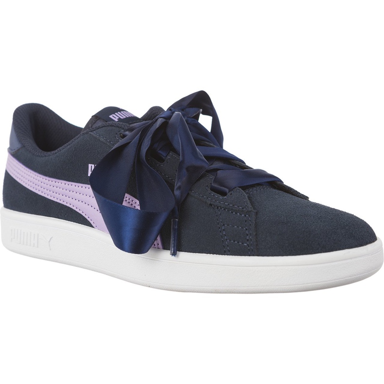 Puma Smash V2 Ribbon Sargasso Sea Purple Rose monivärinen laivastonsininen