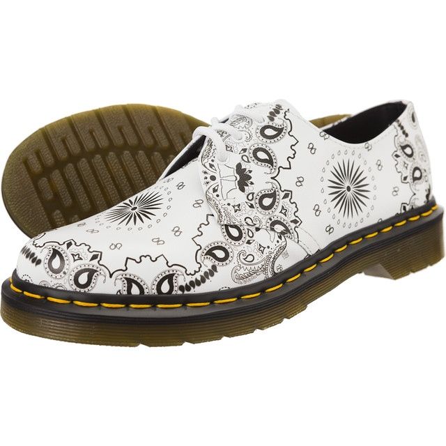 Dr. Martens Dr.martens 1461 Valkoinen Musta Bandana