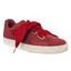 Puma Suede Heart juhlii Wns Red Dahliaa punainen