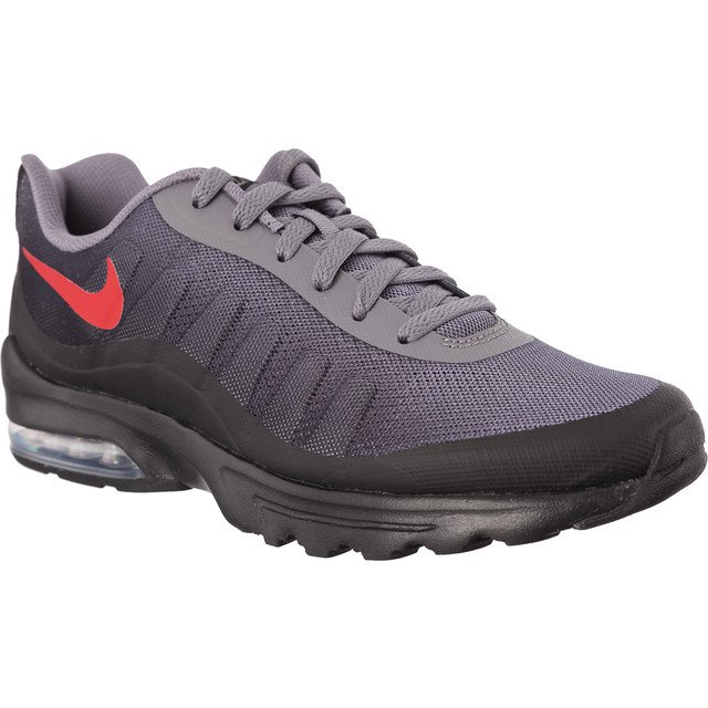 Nike Air Max Invigor -tulostus 007 Gunsmoke University Red Black musta harmaa