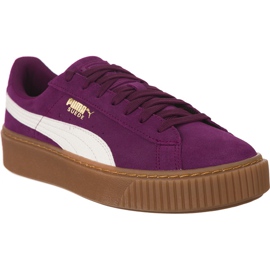 Puma Suede Platform Snk Jr 603 violetti