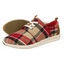 Toms Plaid Womens Del Rey Sneaker 895 monivärinen