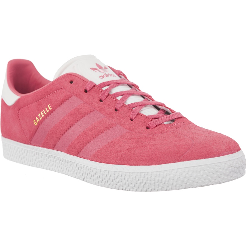 Adidas Gazelle J 882 Chalk Pink Chalk Pinkki jalkineet Valkoinen vaaleanpunainen