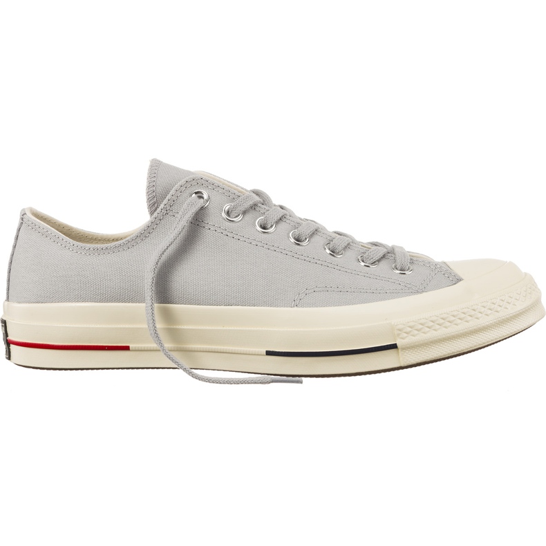 Converse 160496 Chuck Taylor All Star 70 Wolf Grey Navy Gym Punainen harmaa
