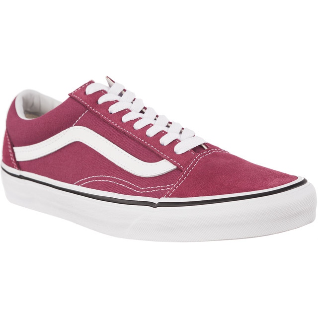 Vans Vanha Skool U64 Dry Rose True White punainen