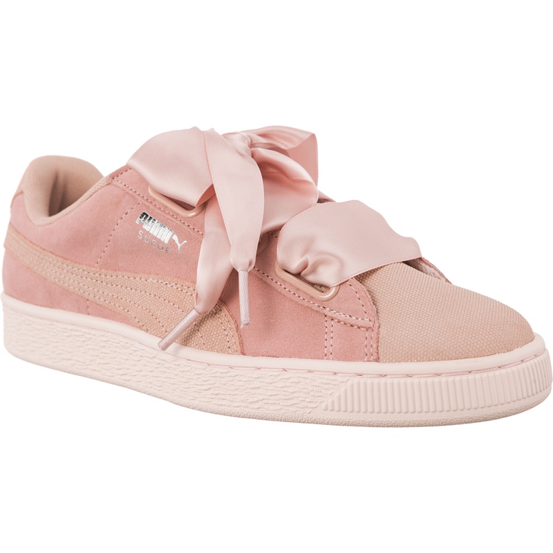 Puma Suede Heart Pebble Peach Beige Pearl vaaleanpunainen
