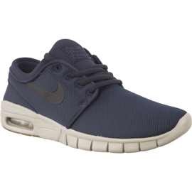 Nike Stefan Janoski Max Gs Thunder Sininen Musta Gum Brown tummansininen