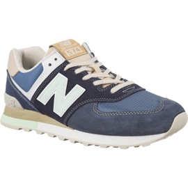 New Balance Uusi tasapaino ML574BSL ruskea sininen tummansininen