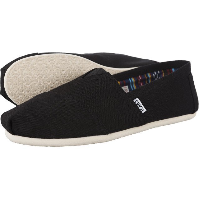 Toms Canvas Mens Classic Alpargata 862 musta