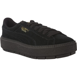 Puma Suede Platform Trace musta