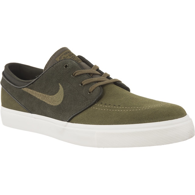 Nike Zoom Stefan Janoski Sequoia Medium Olive Summit Wh vihreä