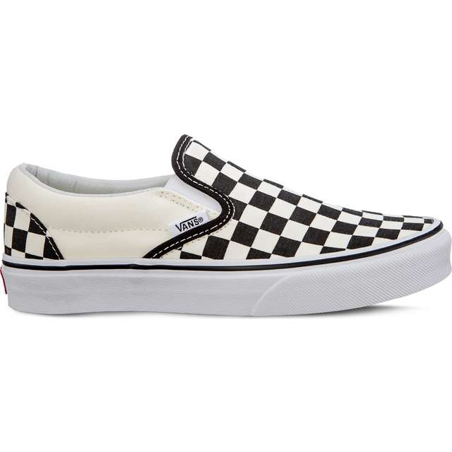 Vans Classic Slip VN000EYEBWW1: ssä valkoinen musta
