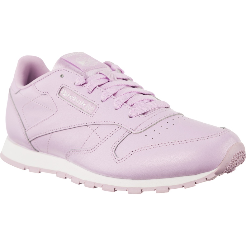 Reebok Klassinen nahka-metallinen Moonglow White violetti