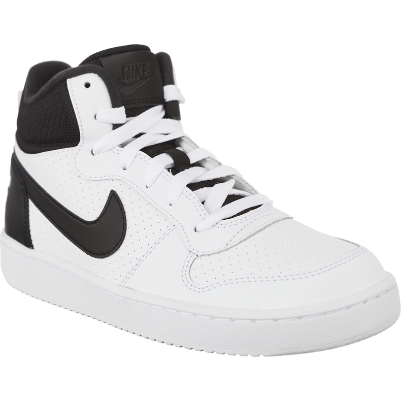 Nike Court Borough Mid Gs 839977 101 valkoinen