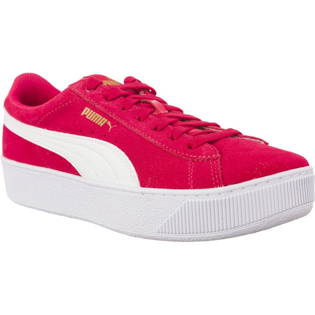 Vikky Platform Paradise Pink PUMA Valkoinen vaaleanpunainen