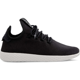 Adidas Pharrell Williams Tennis Hu 056 Core Black Core Black Chalk Valkoinen musta