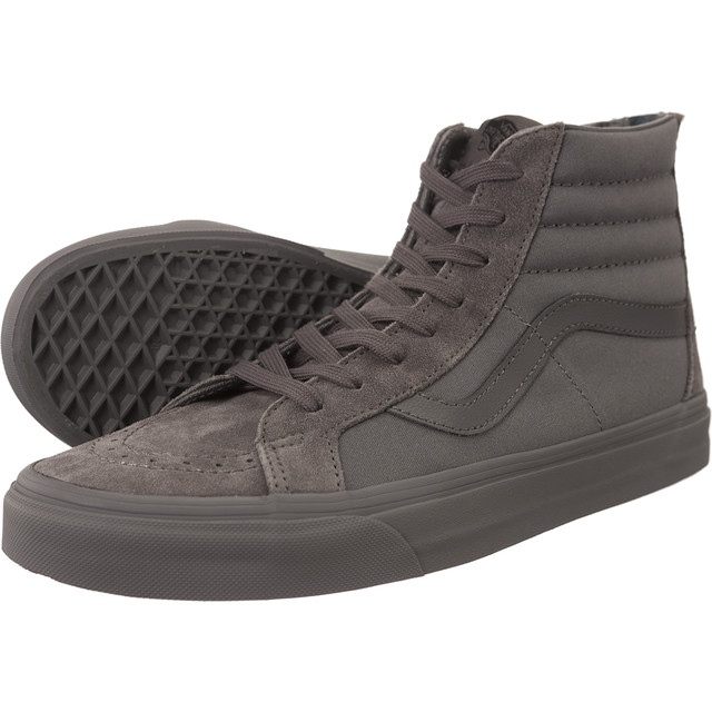 Vans Pakettiautot SK8-Hi Reissue Zip Jux harmaa