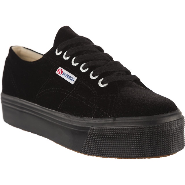 Superga 2790 Velvetw 999 musta
