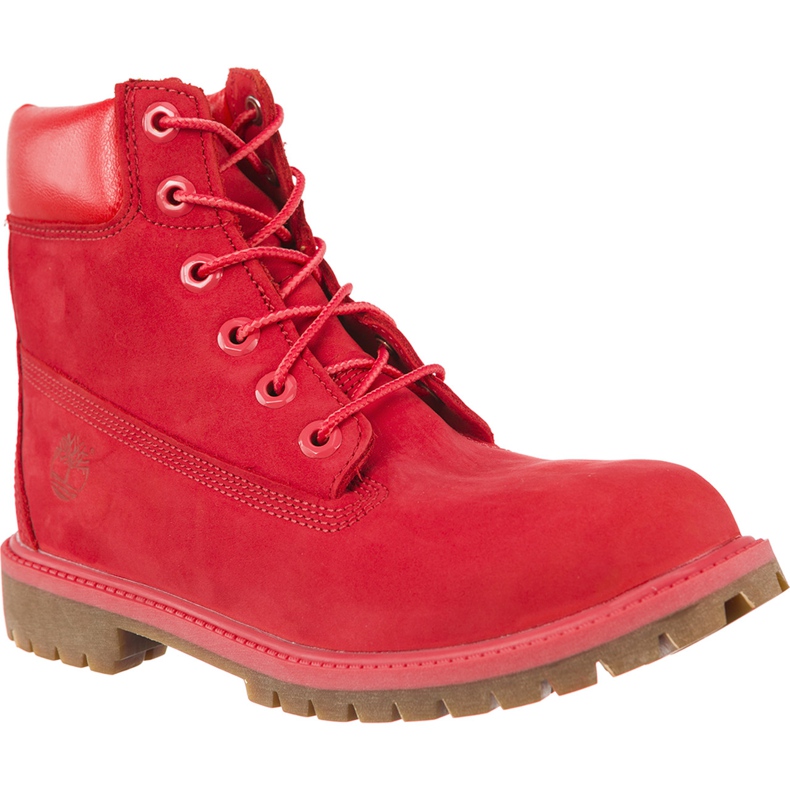 Timberland 6 tuuman Premium vedenpitävä Boot Tomato punainen