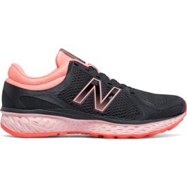 New Balance Uusi tasapaino W720LO4 musta vaaleanpunainen