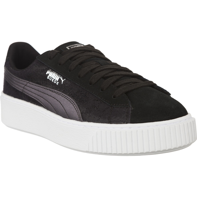 Puma Suede Platform Wn 403 musta monivärinen