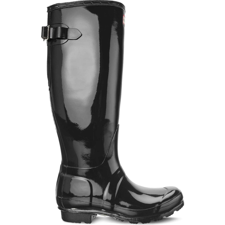 Hunter Alkuperäinen Back Adjustable Gloss Black musta