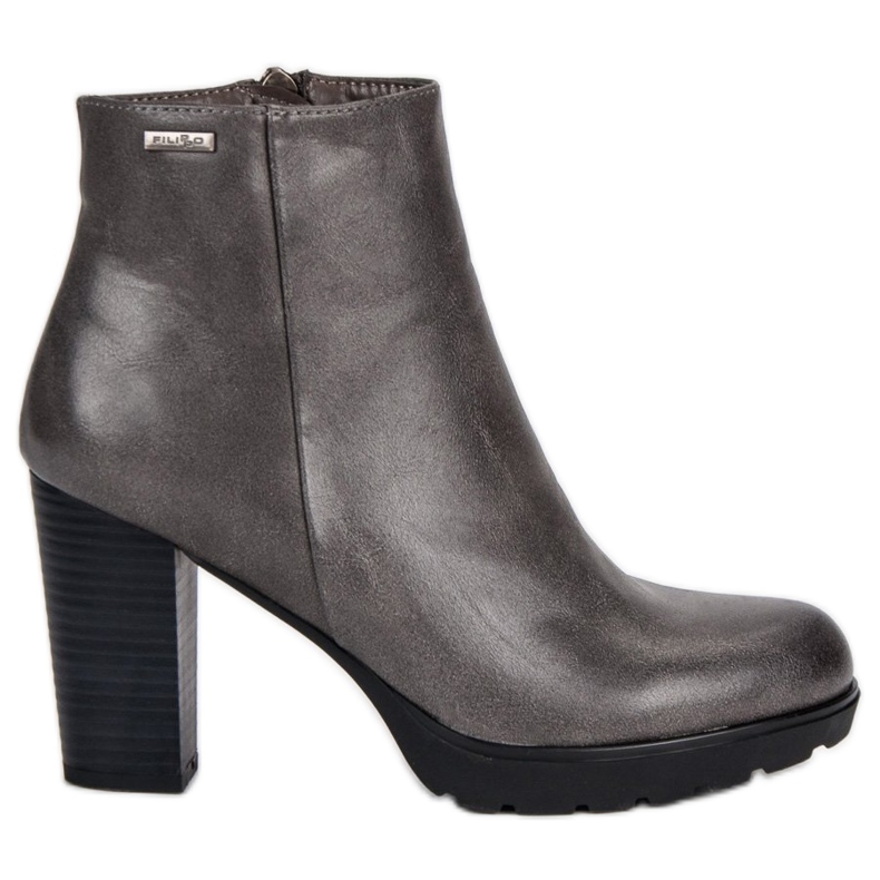 Filippo Grafiittisaappaat postissa harmaa