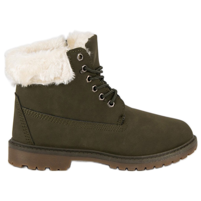 Seastar Tummanvihreät trapperit