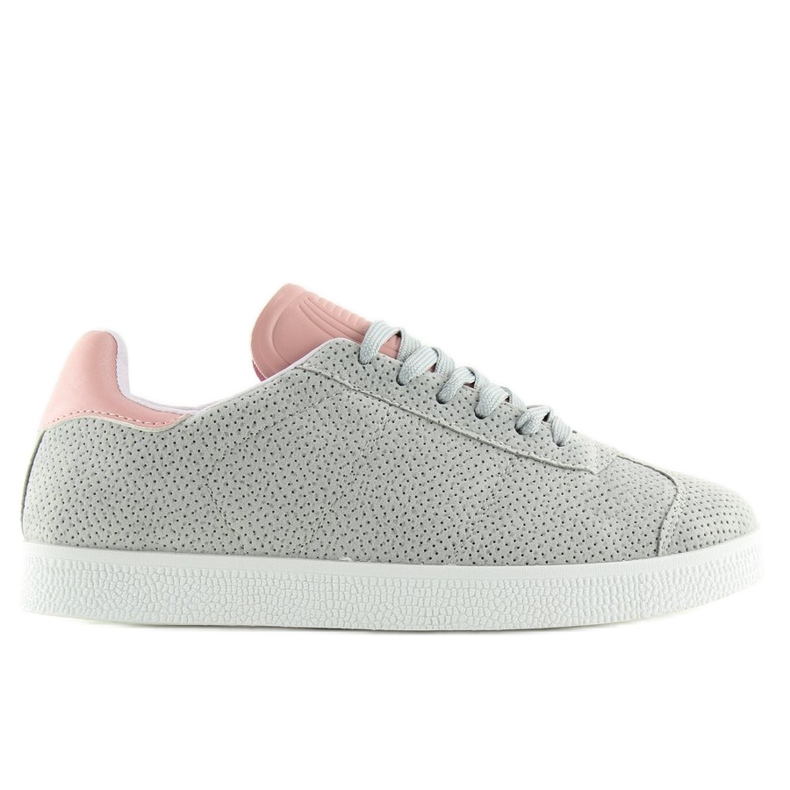 Harmaa ja pinkki naisten tennarit BL131P GREY / PINK