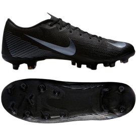 Nike Mercurial Vapor 12 Academy FG M AH7375-001 jalkapallokenkä musta