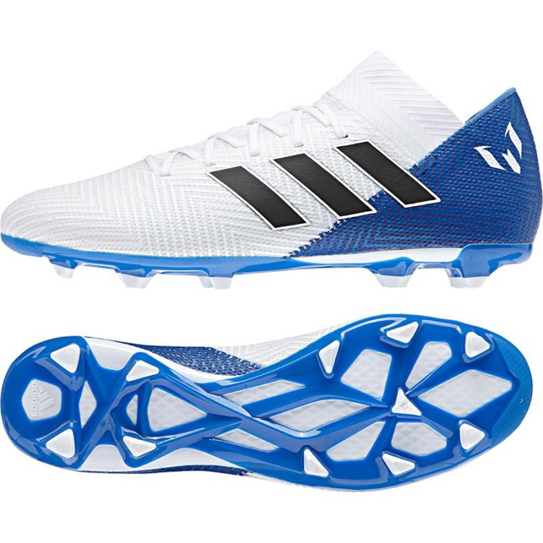 Adidas Nemeziz 18.3 FG M DB2111 jalkapallokengät valkoinen