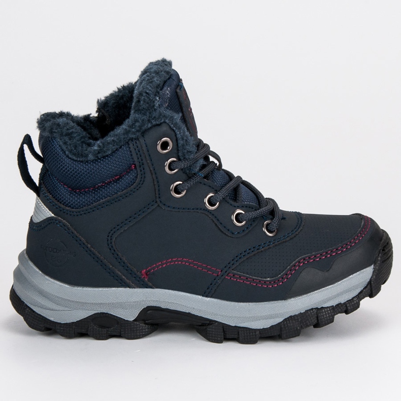 Ax Boxing Lämmitetty vetoketju vetoketjulla sininen