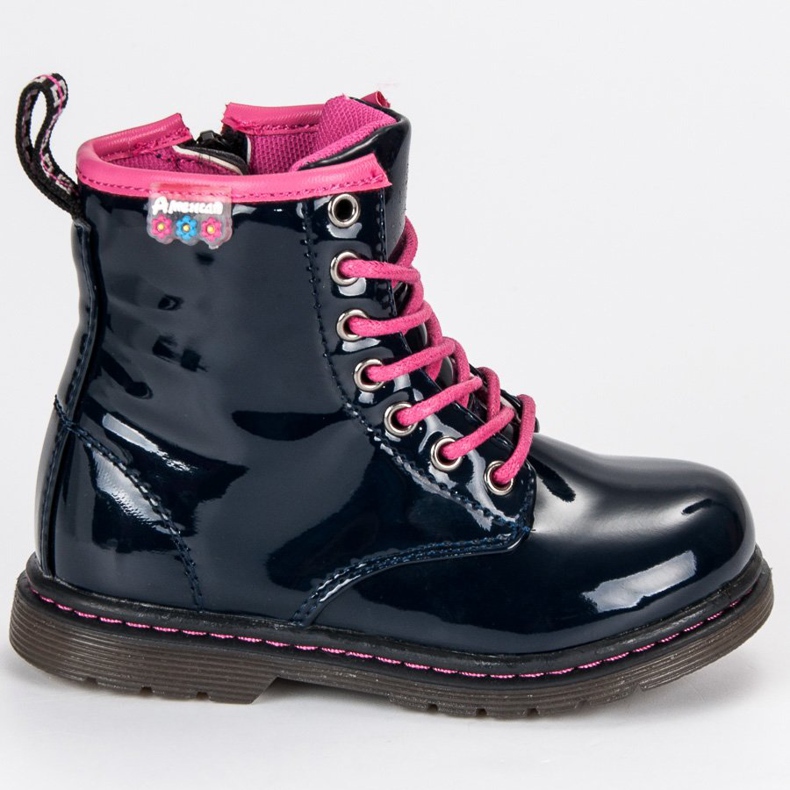 American Club Maalatut amerikkalaiset bootsit sininen