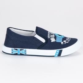 American Club Lasten American Slipony sininen