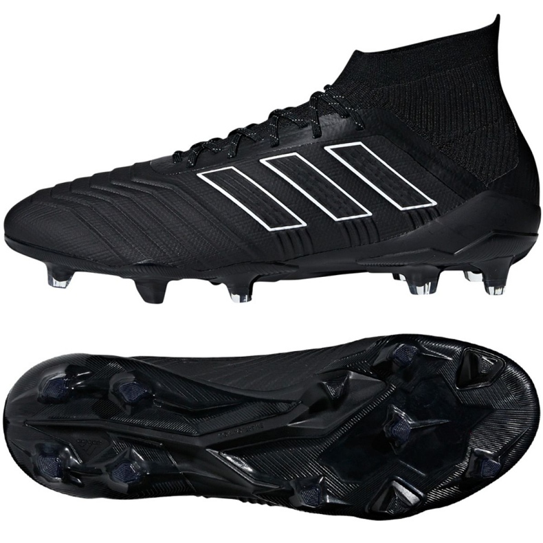 Adidas Predator 18.1 Fg M DB2038 jalkapallokengät musta musta