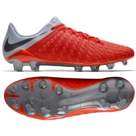 Nike Hypervenom Phantom 3 Elite Fg M AJ3805-600 jalkapallokengät punainen punainen