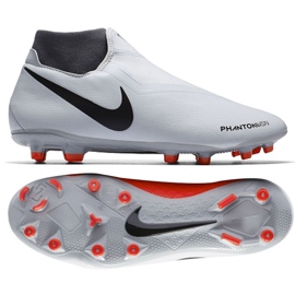 Nike Phantom Vsn Academy Df Fg M AO3258-060 jalkapallokengät harmaa monivärinen