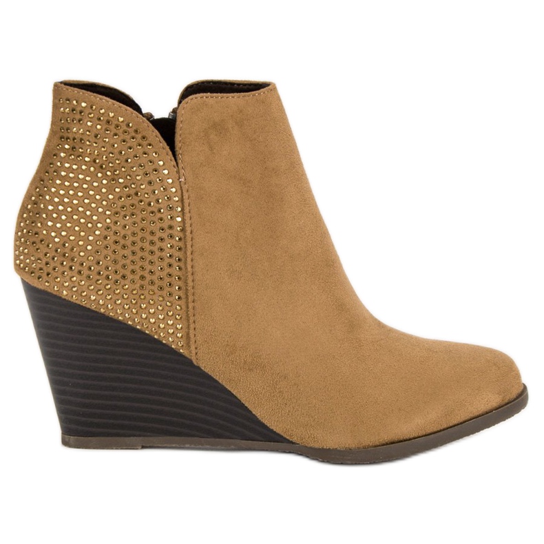 Corina Tyylikkäät kiilakengät ruskea