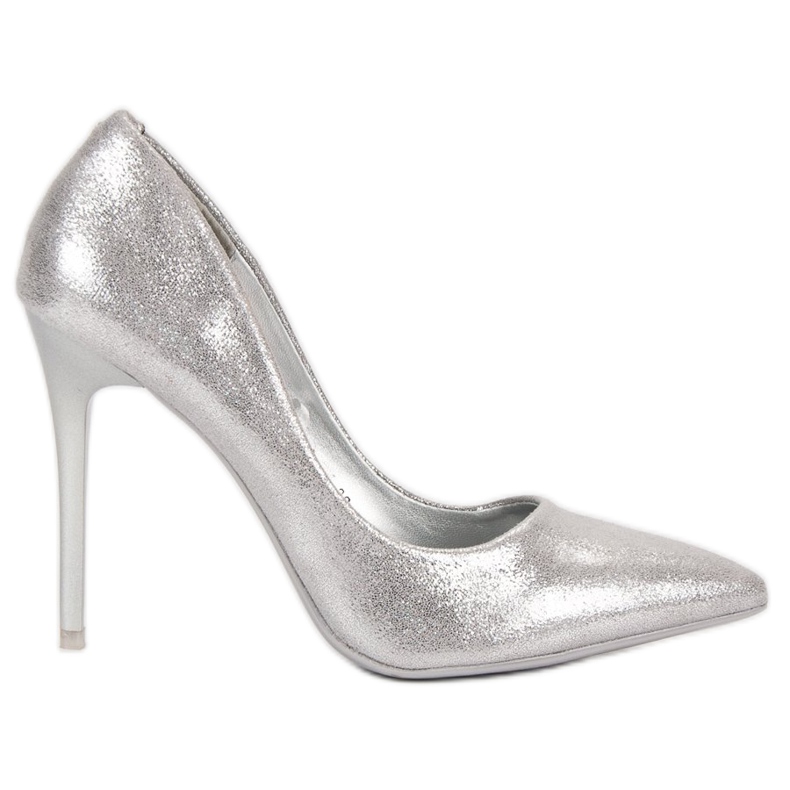 VINCEZAn hopeiset korkokengät harmaa