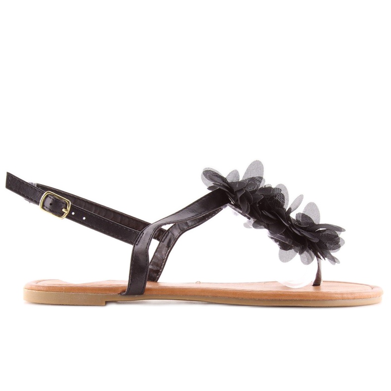 Mustat sandaalit kukilla CK36P Musta