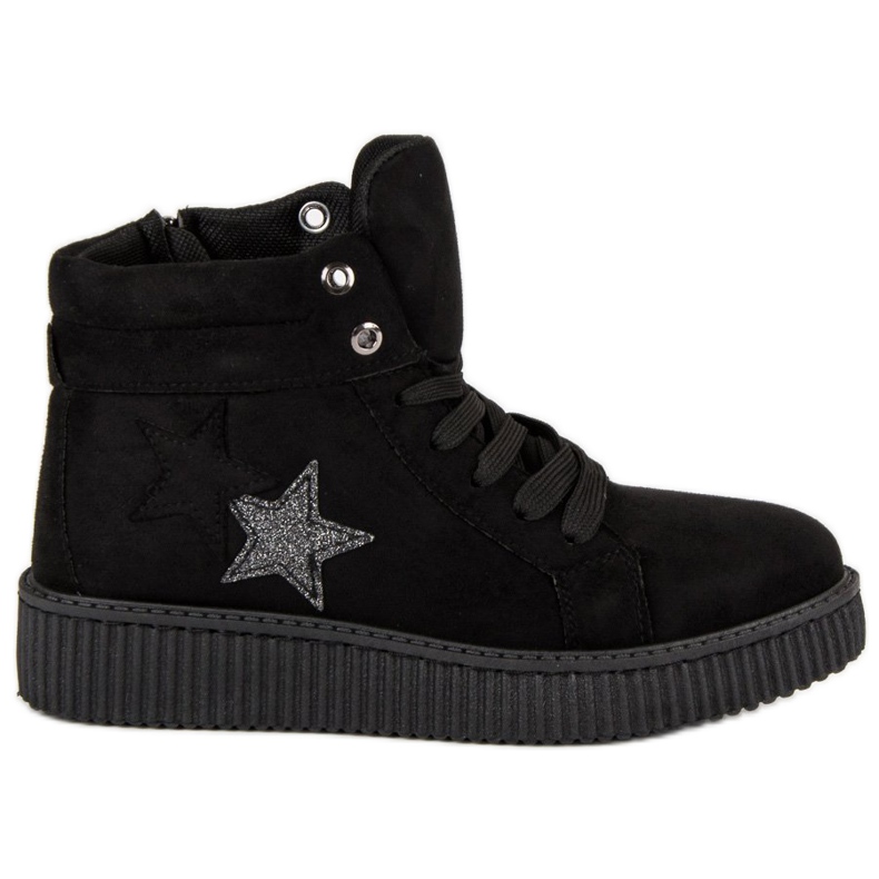 Mckeylor Suede Creepers tennarit musta