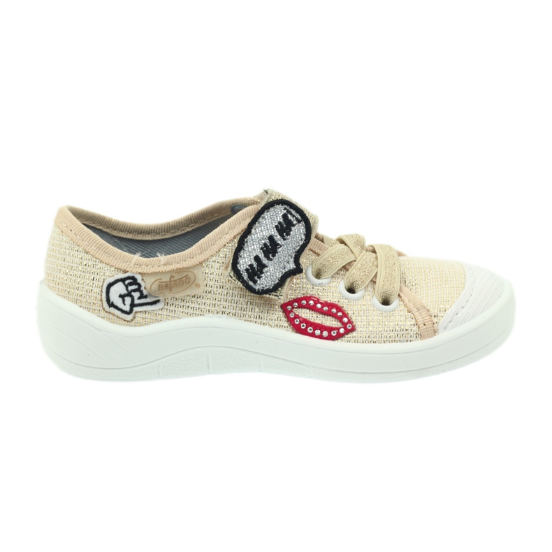 Befado lasten kengät, lenkkarit 251x098 harmaa keltainen punainen