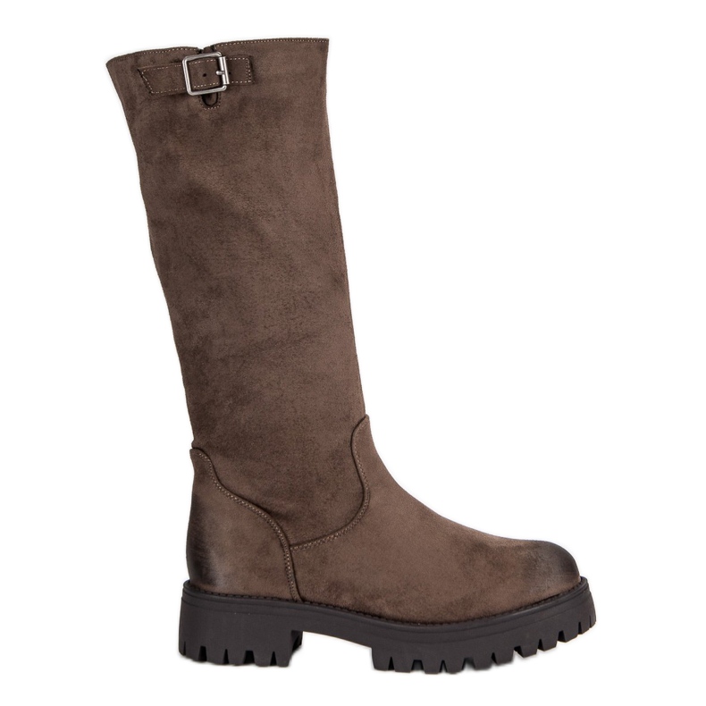 Corina Naisten korkeat saappaat C7863ta ruskea
