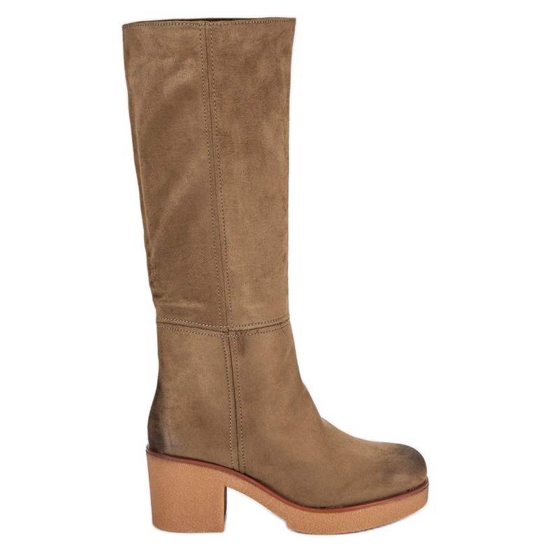 Corina Naisten mokkanahkasaappaat ruskea